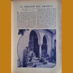 El Rincón del Artista (1933): Visita a la Casa Natal de Julio Romero de Torres por Manuel Bueno
